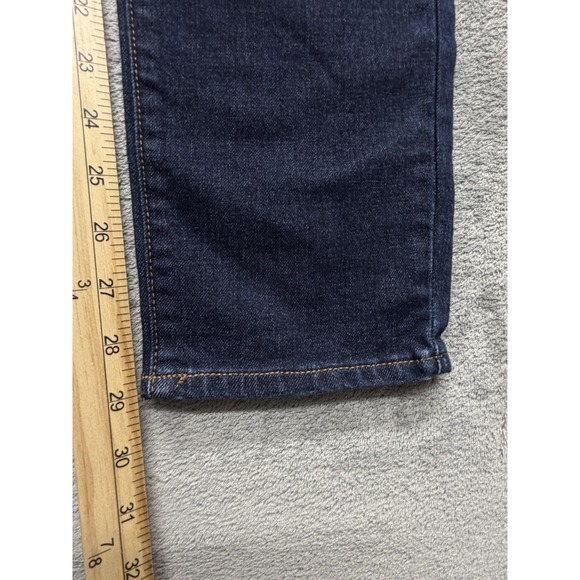Old‎ Navy Jeans Womens 6 Short Blue Mid Rise Original Straight Stretch Denim - Picture 3 of 9